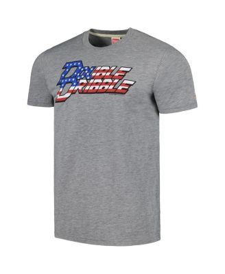 Men's and Women's Gray Double Dribble Tri-Blend T-Shirt