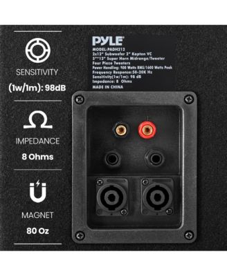 1600W Heavy Duty 7 Way Pa Loud-speaker Cabinet