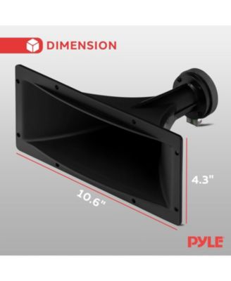 "4'' x 10'' Horn Tweeter Speaker - High-Quality Audio Component for Home & Car Audio Systems