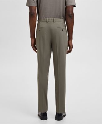 Men's Stretch Fabric Super Slim-Fit Suit Pants