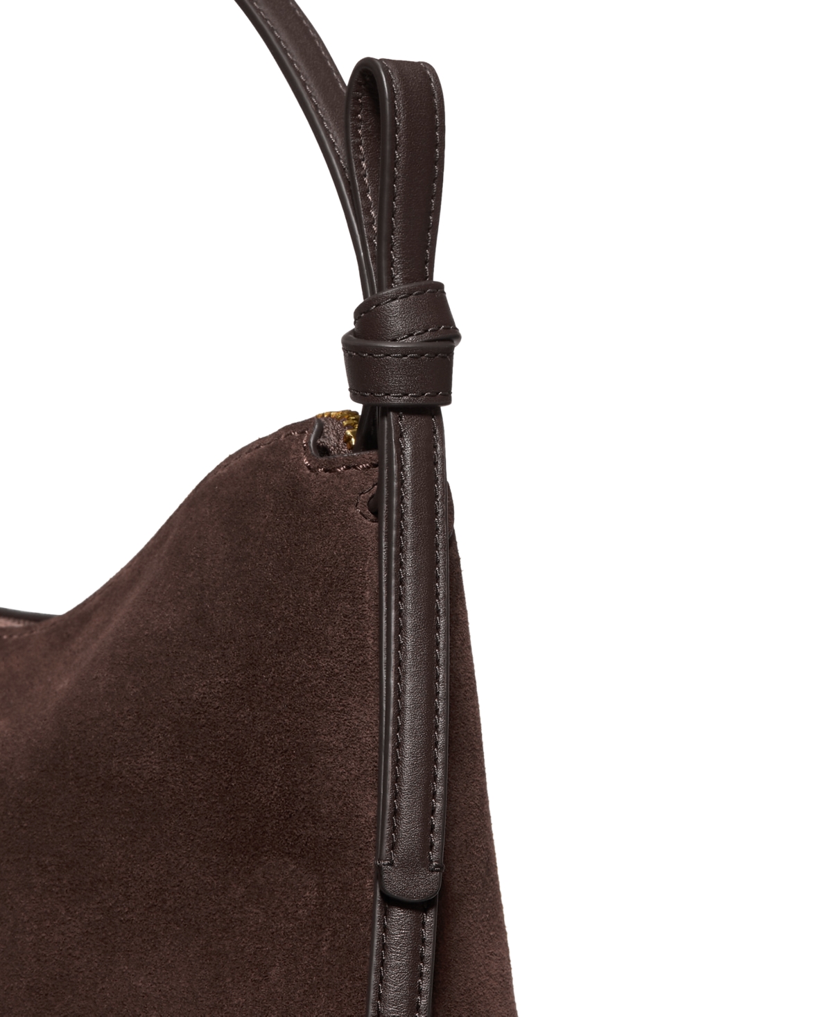 Kate Spade Loop Medium Suede Shoulder Bag