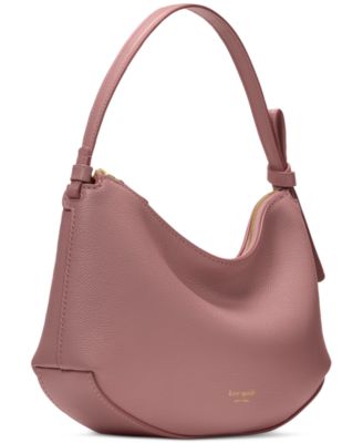 Loop Medium Pebbled Leather Shoulder Bag
