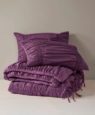 Mia Ruched 2-Pc. Comforter Set, Twin/Twin XL