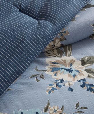 Salara Vintage Floral 7-Pc. Comforter Set, Queen