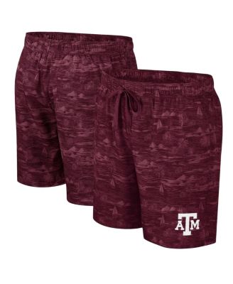 Colosseum - Men's Maroon Texas A M Aggies Ozark Swim Shorts