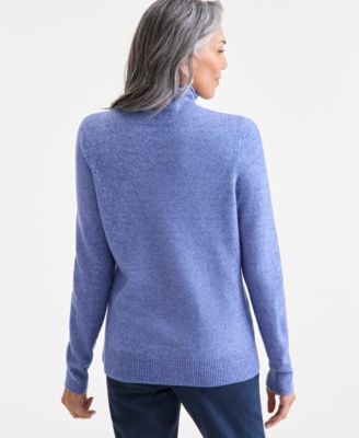 Women's Luxsoft Mock-Neck Sweater, Macy's Exclusive