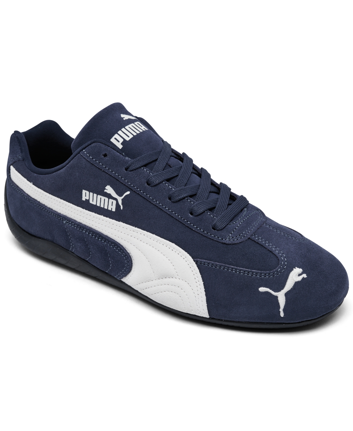 Men's Speedcat Og Casual Sneakers from Finish Line - New Navy, White