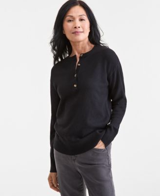 Women's Henley Sweater