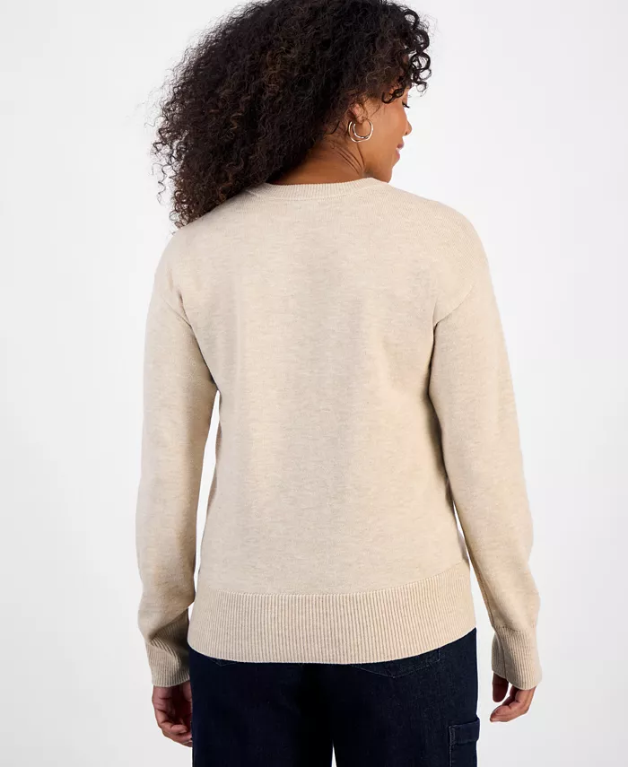 Women's Henley Sweater - thumbnail 6
