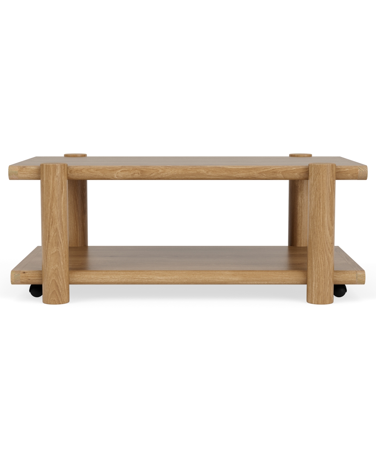 Macy's Tao 46" Taos Solid Oak Cocktail Table