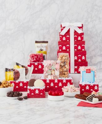 Holiday Jolly Gingerbread Treat Tower, 9 Piece