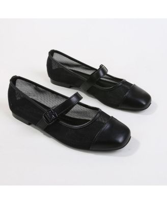 Bona Mesh Mary Jane Flats