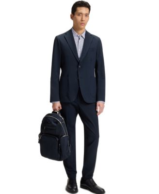 Men's Performance-Stretch Slim-Fit Dress Shirt