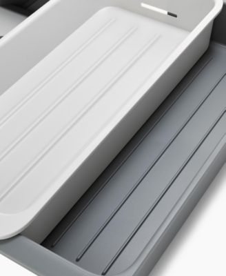 Drawer Store Expanding Tiered Cutlery, Utensil and Gadget Organizer, 16" x 13"