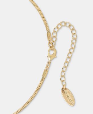 Sculptural Nugget Pendant Necklace, 32" + 3" extender, Macy's Exclusive