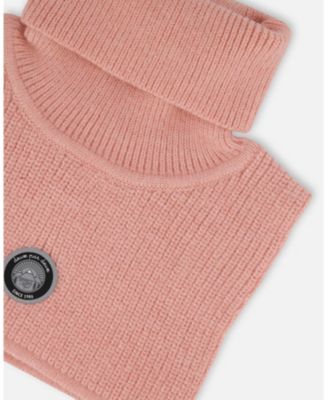 Girl Turtleneck Neckwarmer Dusty Pink - Toddler|Child