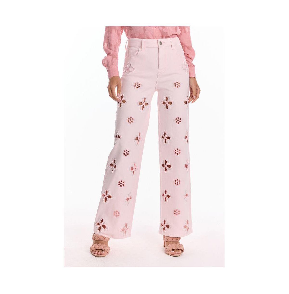 Women's Kaia Pearl High Rise Jean - Blush - Blush