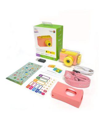 Camera 2 (Pink) Kids Action Camera with IPX8 Waterproof & Shockproof Case, 1080p Video 8MP Photo, Tripod Mount, Action Camera for Swimming, Gift for Boy Girl Ages 3-12