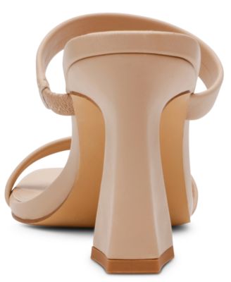 Women's Yorke Two-Band Square-Toe High-Heel Dress Sandals