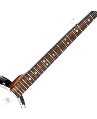 5-String Banjo with White Jade Tune Pegs & Rosewood Fretboard