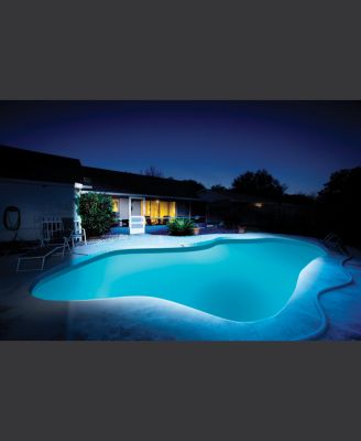 SOLAR-POWERED LED SECURITY FLOODLIGHT - BLACK