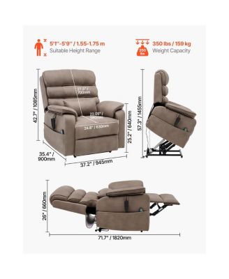 Dual Motor Power Recliner Sofa with Massage, Heat, Cup Holders, and Wireless Charging