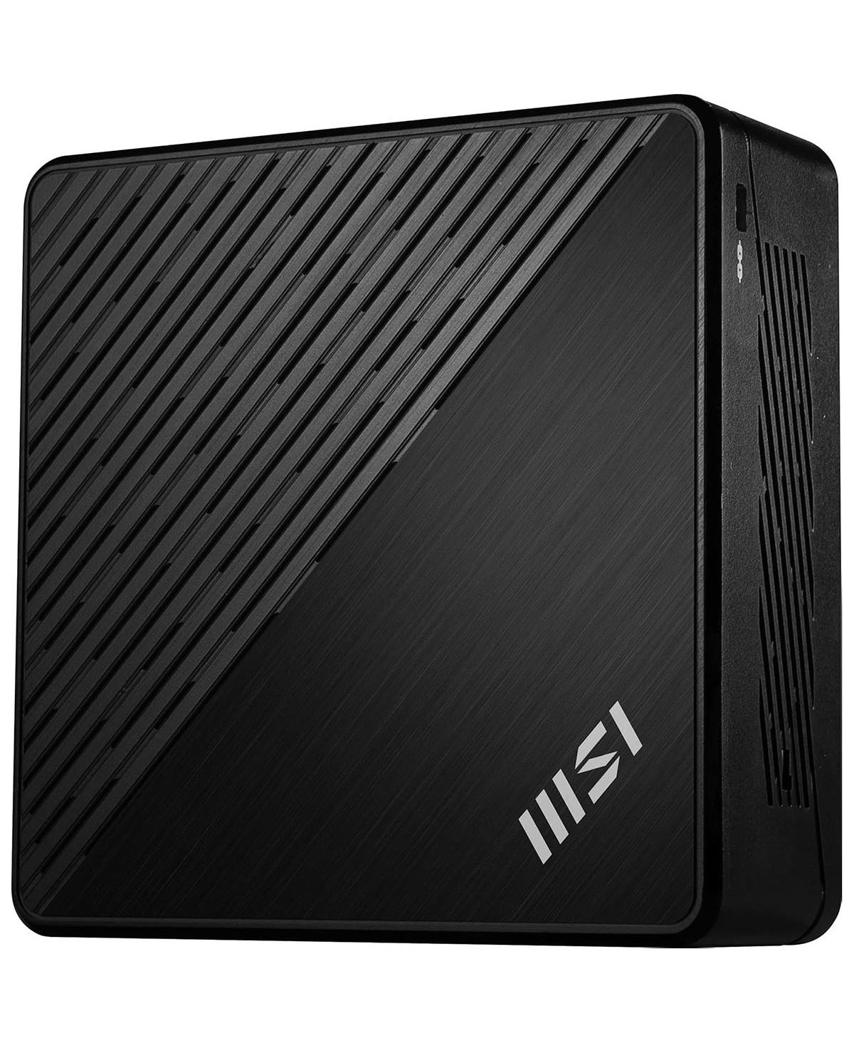 Msi Cubi 5 12M-401US Mini Desktop Computer, Intel Core i3-1215U 1.2GHz, 8GB Ram, 500GB Ssd, Windows 11 Pro, Black