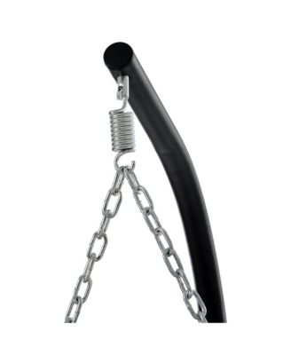 Egg Chair with Stand Indoor Outdoor Swing Chair Patio Wicker Hanging Egg Chair Hanging Basket Chair Hammock Chair with Stand for Bedroom Living Room Balcony