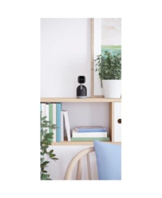 Mini Pan-Tilt Indoor Wired 1080P Security Camera - Black