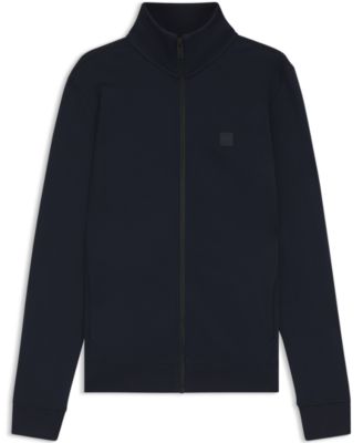 Men's Logo Badge Zip-Up Sweatshirt