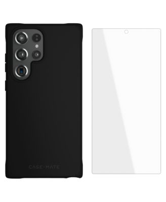 Protection Pack Tough Case and Glass Screen Protector for Samsung Galaxy S23 Ultra