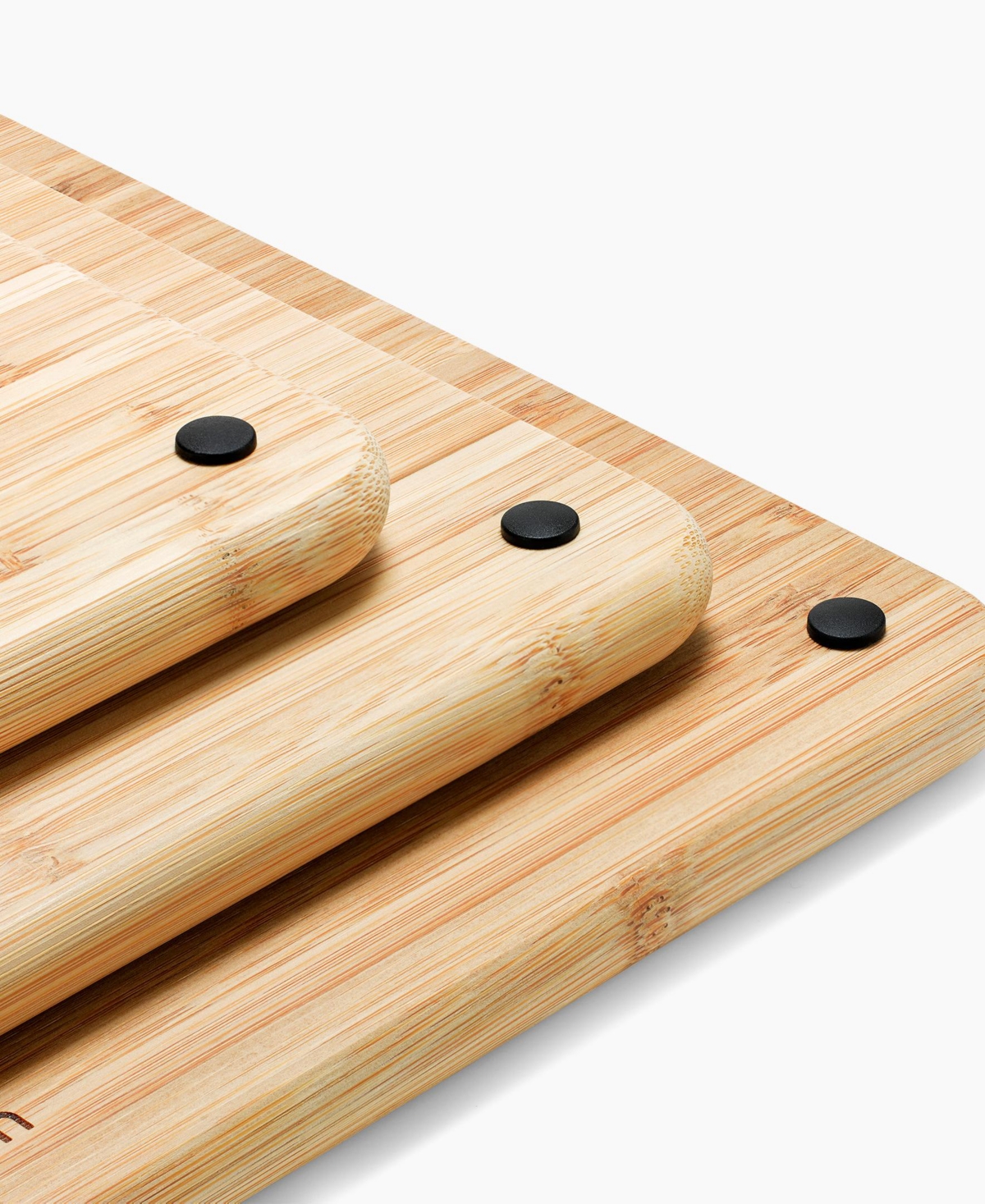 Joseph Joseph Folio Steel 3-Pc. Bamboo Cutting Board Set