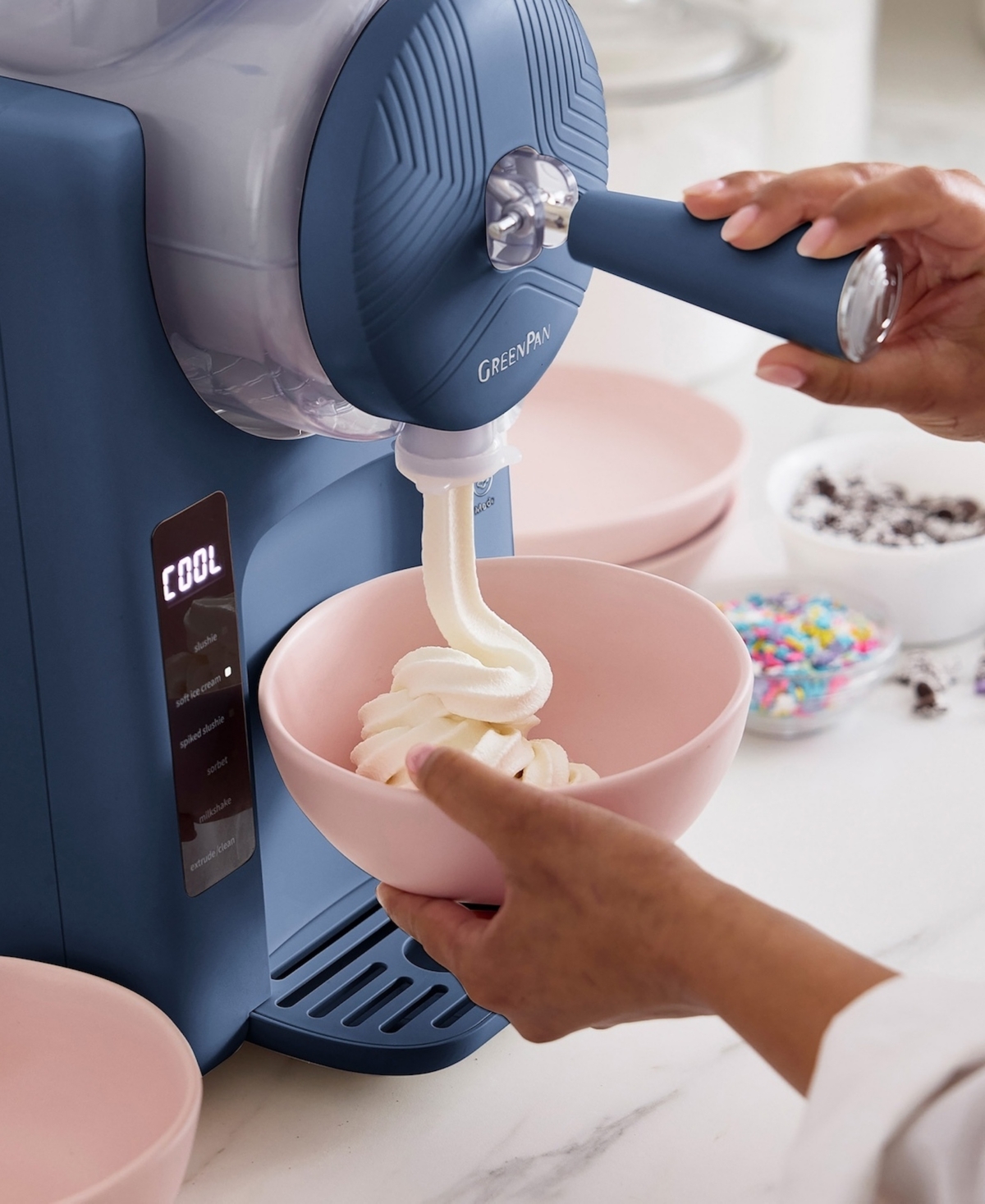 Greenpan Frost Ice Cream & Frozen Drink Maker In Blue