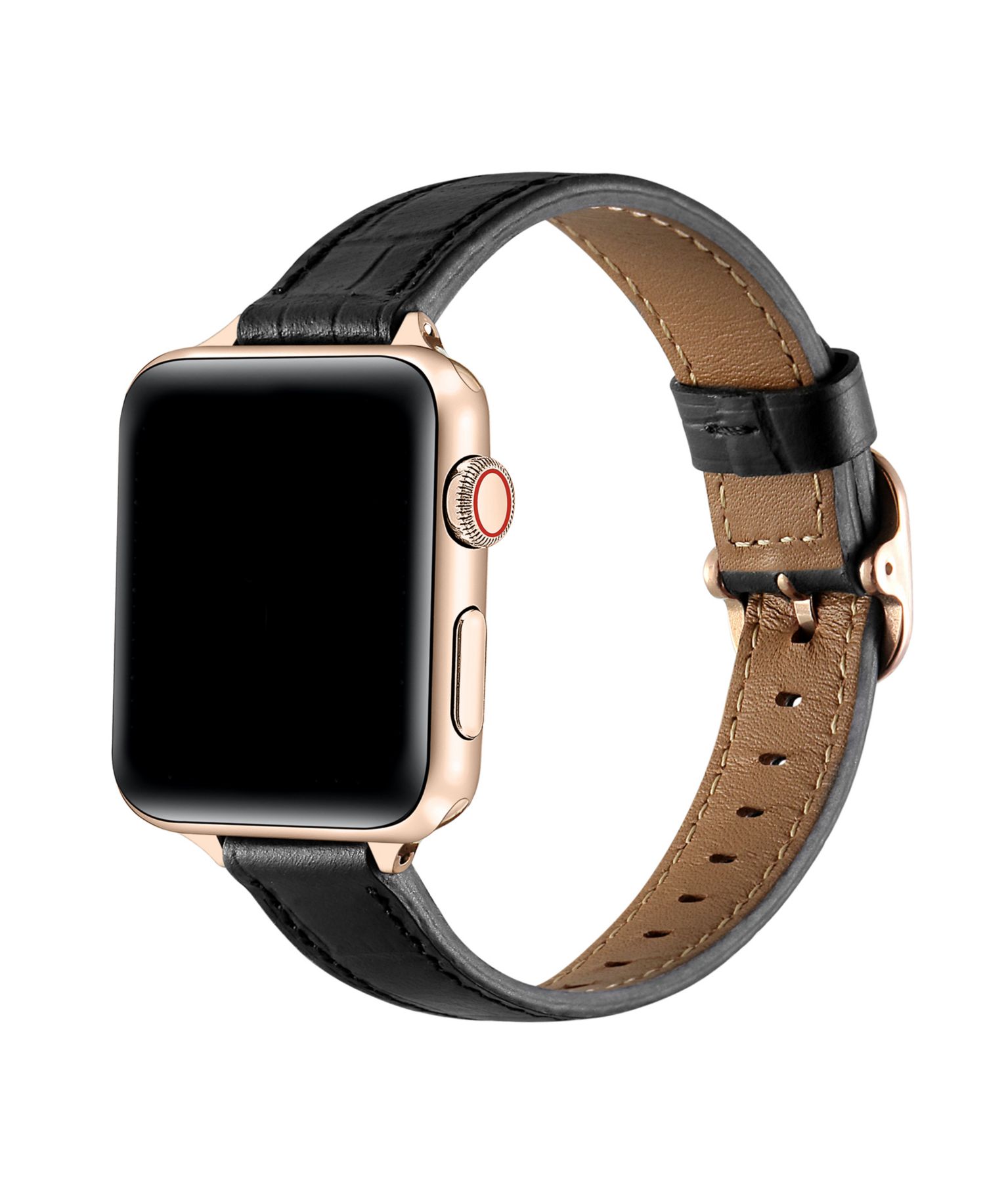 Carmen Skinny Croc Leather Band for Apple Watch