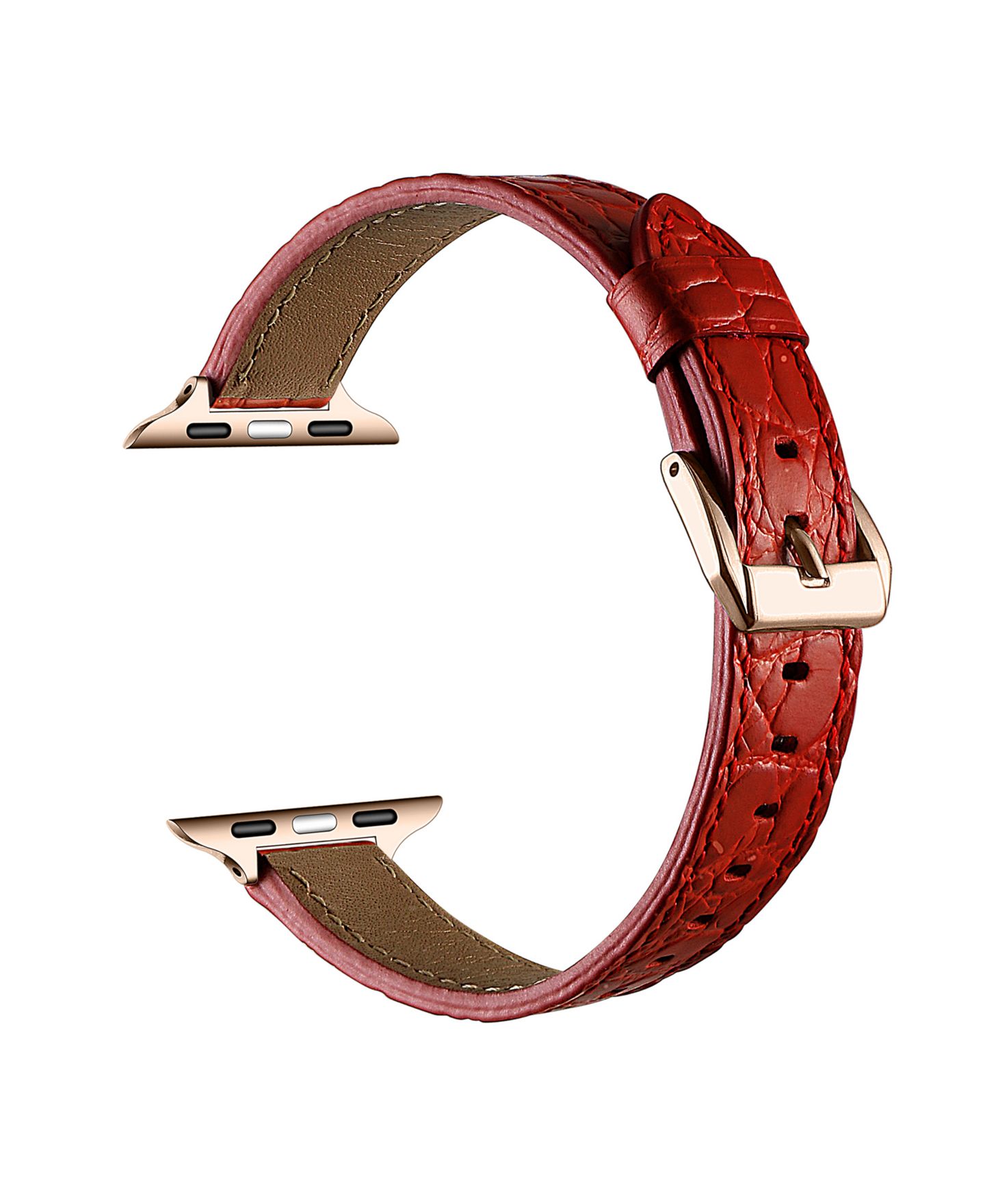 Ремешок для часов Posh Tech Cleo Skinny Croc Leather Band for Apple Watch — фото 3