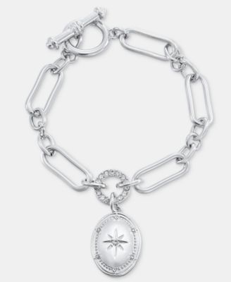 On 34th - Crystal Locket Link Bracelet