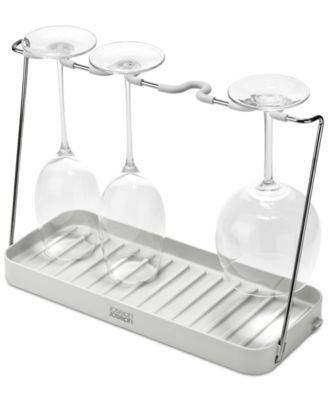 DrySmart Folding Wine Glass Drying Rack