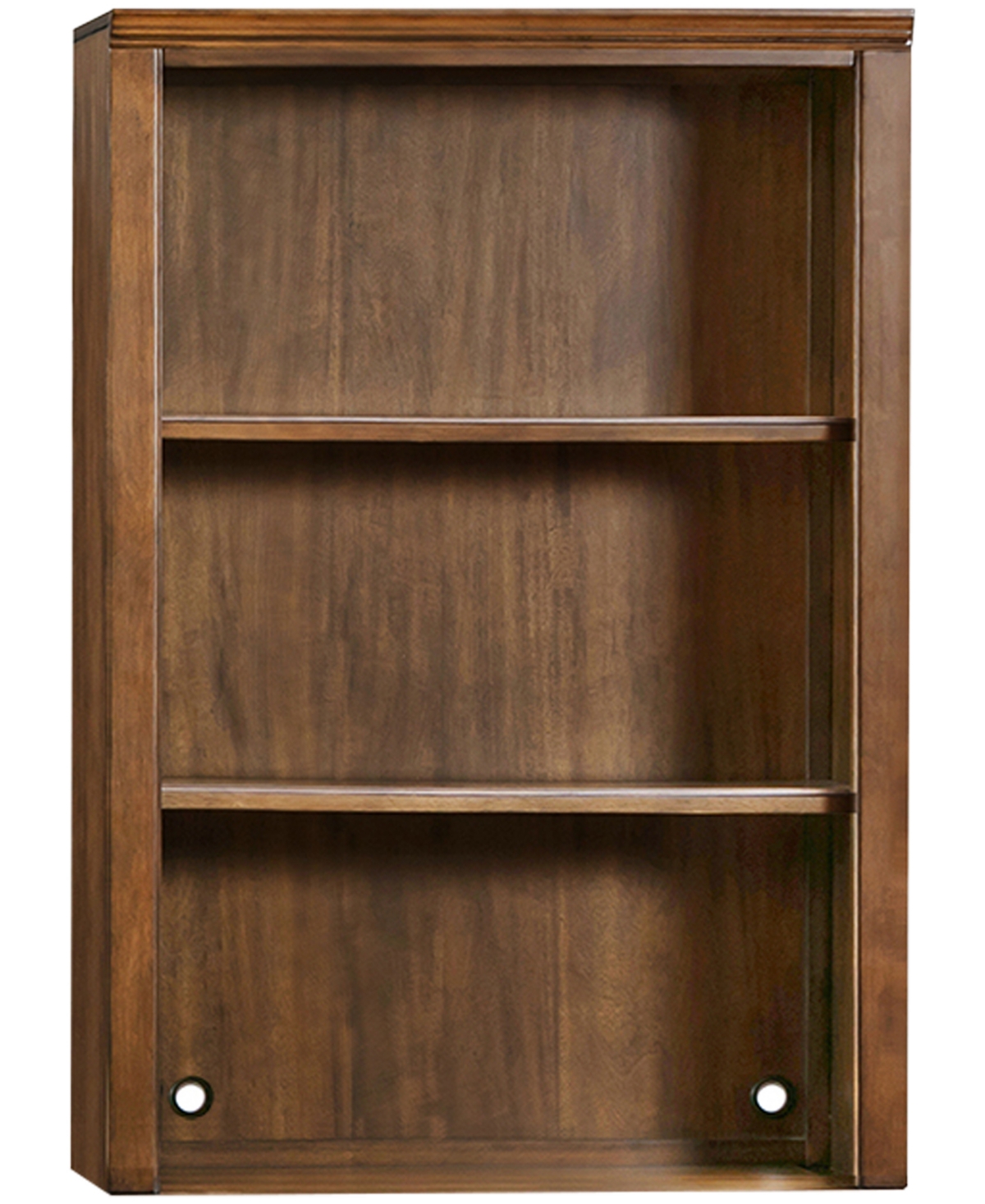 Macy's Furniture 47" Wooden Amren Open Hutch In Brown