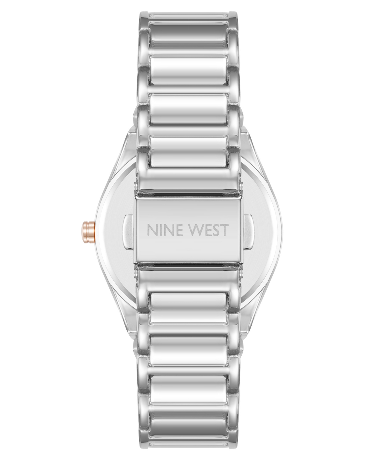 Anne Klein Women's Quartz Easy-to-read Gray And Two-tone Metal Alloy Watch, 34mm