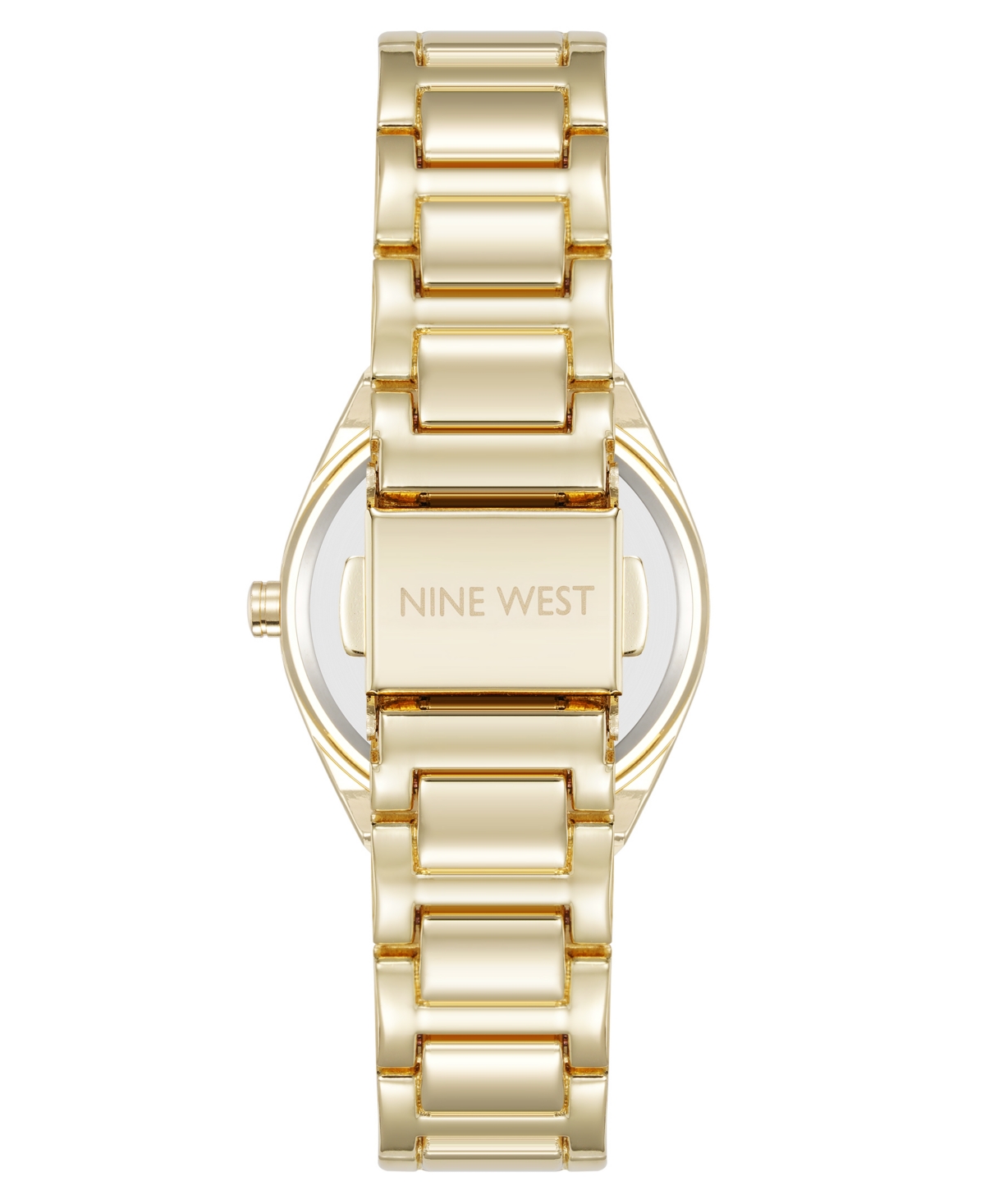 Anne Klein Women's Quartz Minimalist Olive And Gold-tone Metal Alloy Watch, 30mm