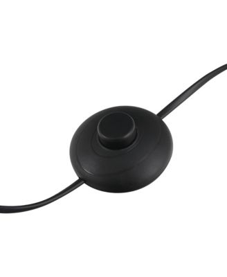 59.75" Sding Floor Lamp Fabric Lampshade Steel Tripod,