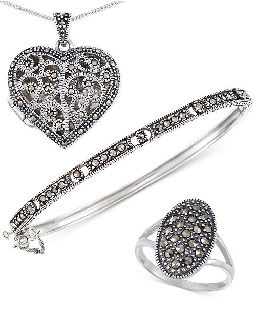Giani Bernini Marcasite Jewelry Collection Created For Macy S Reviews Jewelry Watches Macy S