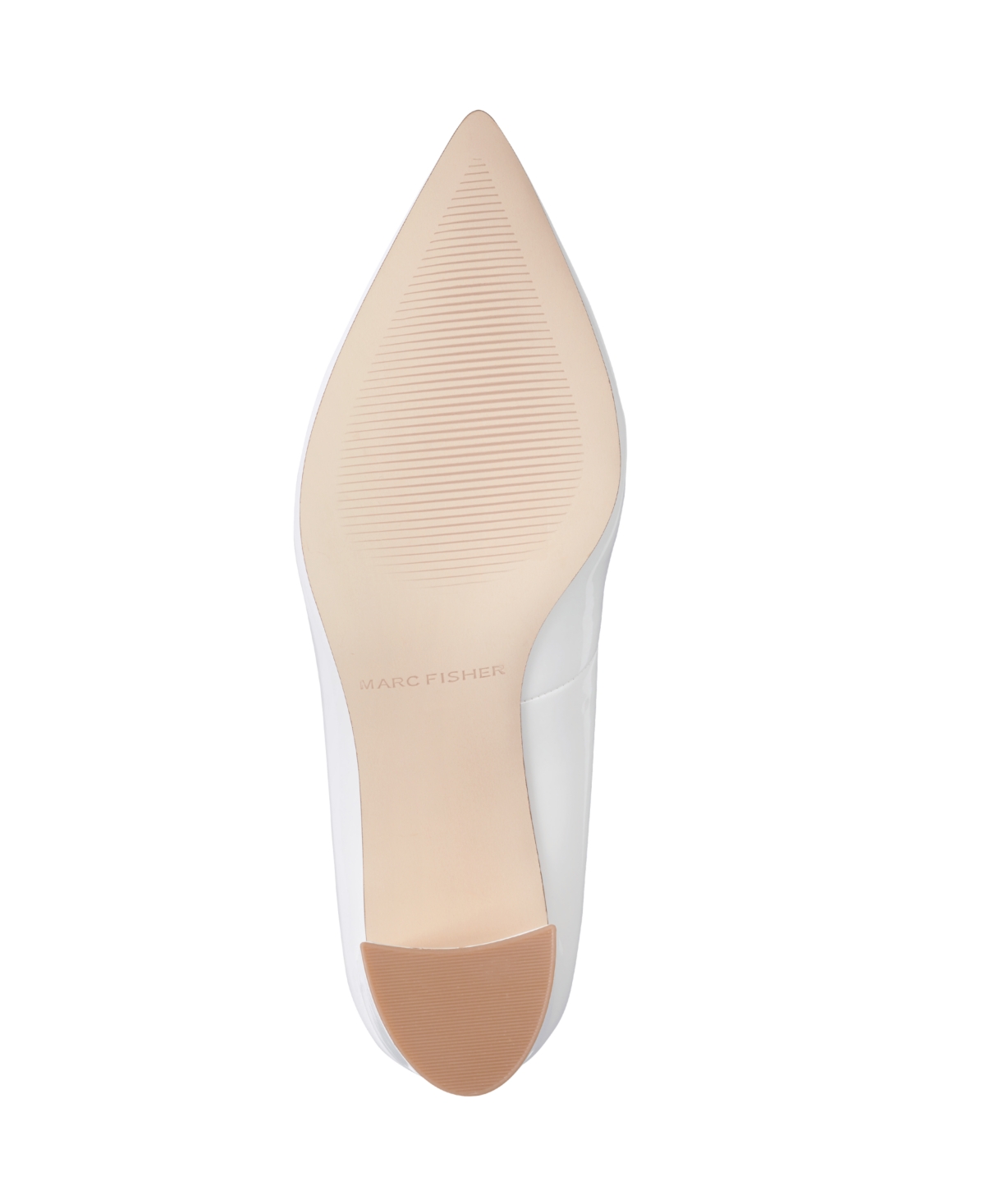 Marc Fisher Women's Caitlin Slip-on Block Heel Pumps In White