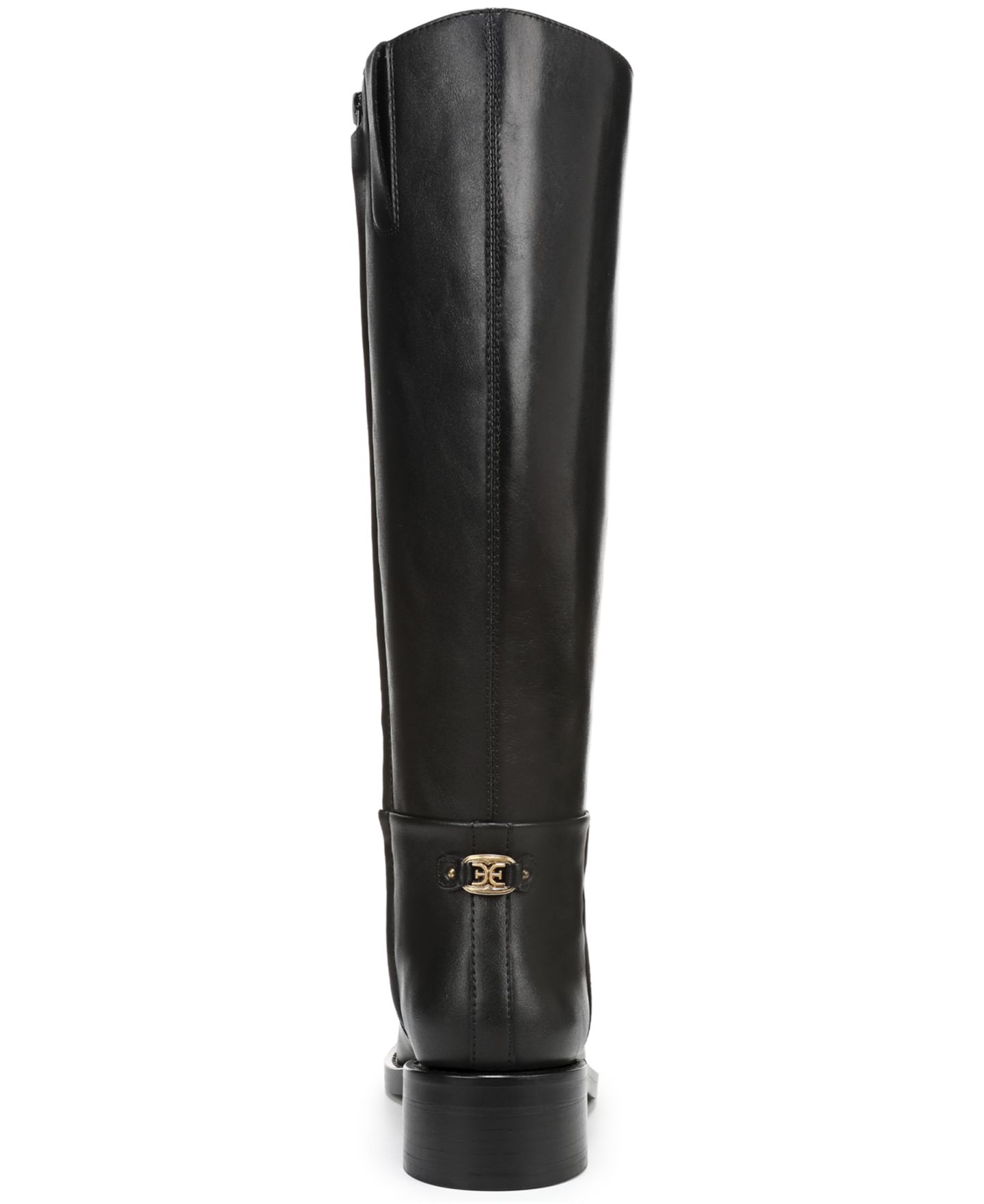 Женские ботинки Sam Edelman Milla Riding Boots, Regular & Wide Calf, цвет: Чёрный кожаный — фото 3