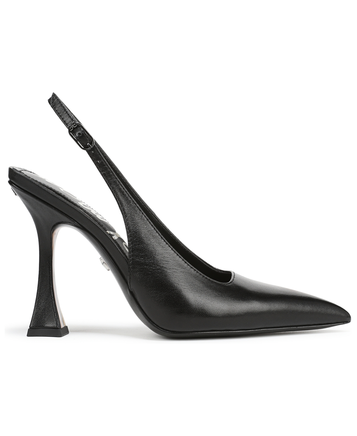 Sam Edelman Odette Pointed Toe Slingback Pump In Black