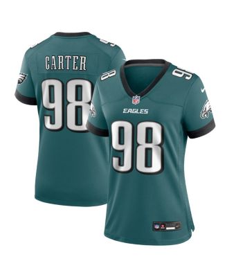 Nike - Women's Jalen Carter Midnight Green Philadelphia Eagles Team Game Jersey