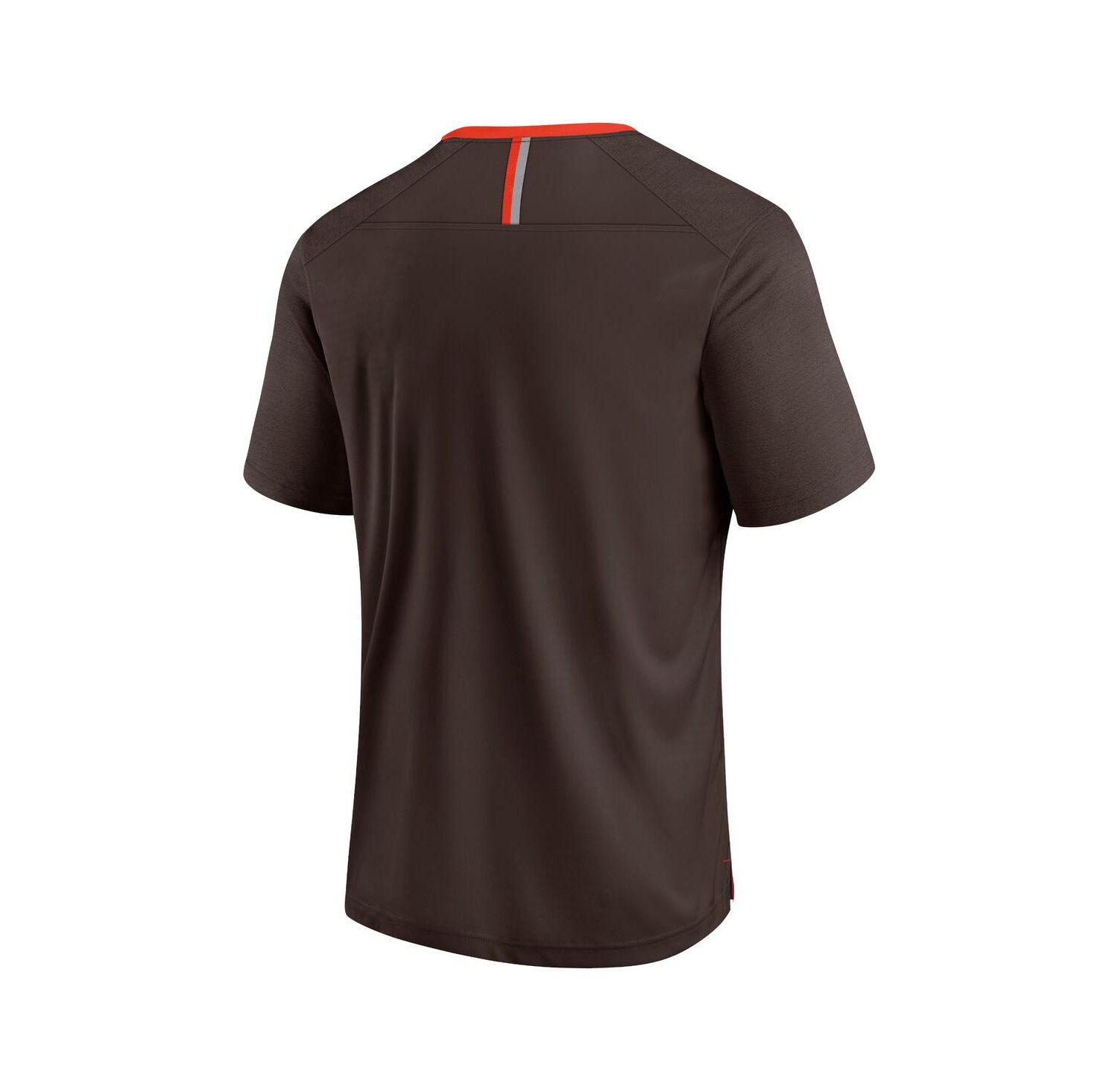 Men's Brown Cleveland Browns Defender Fade Slant T-Shirt