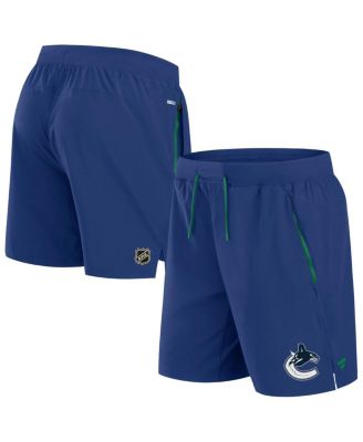 Fanatics - Men's Blue Vancouver Canucks Authentic Pro Rink Performance Shorts
