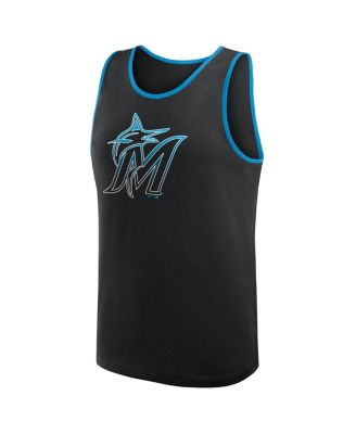 Men's Black Miami Marlins Unmatched Success Tank Top