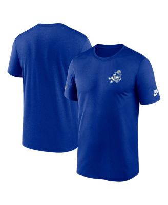 Nike - Men's Royal Dallas Cowboys Sideline Alt Pack Small Logo Legend Performance T-Shirt